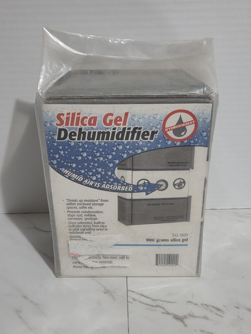 Hydrosorbent Silica Gel Dehumidifier SG-900 Moisture Absorber New - 900 Grams